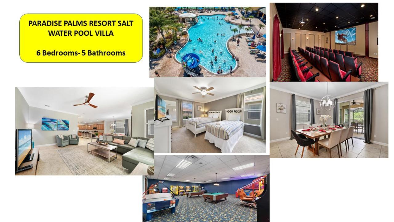 Saltwater Pool, Close Dis, Paradise Villa Kissimmee Exteriör bild